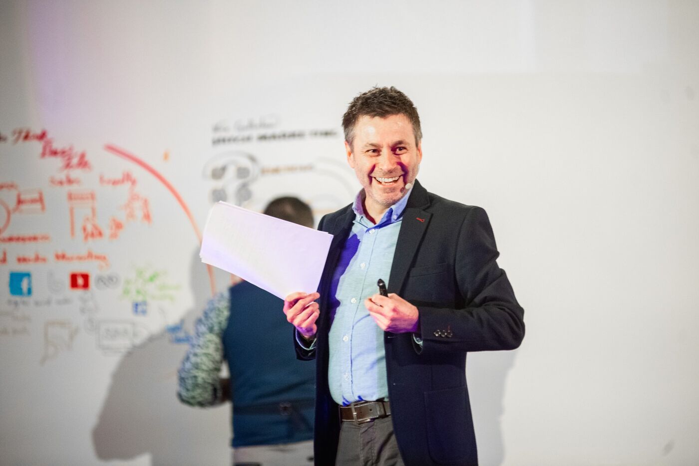 Nick Godbehere at the Mindspark in Trikala